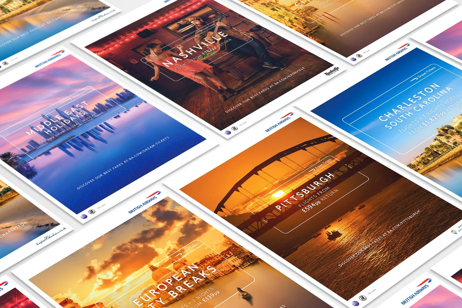 British Airways campaign visual