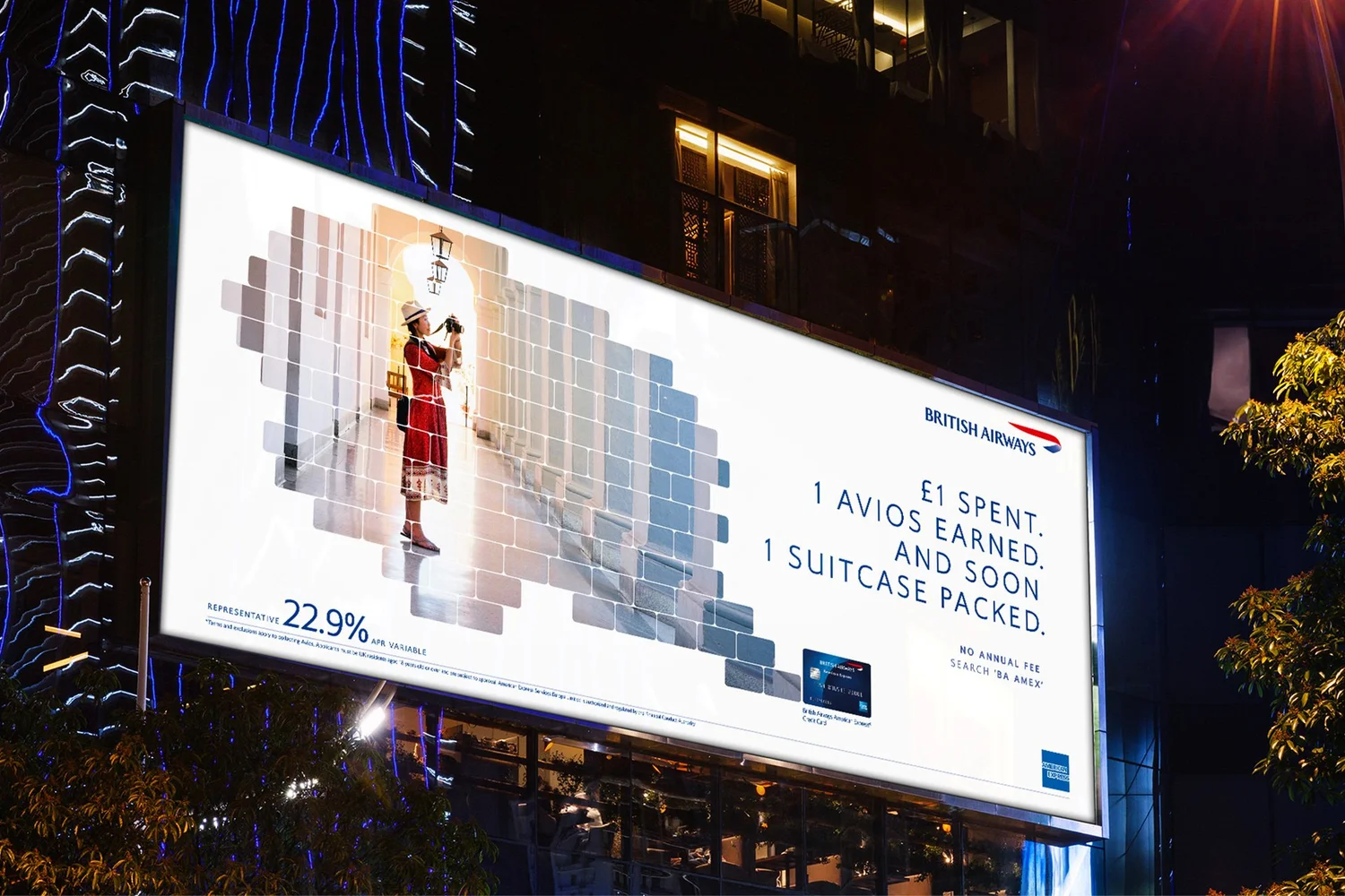 British Airways campaign visual