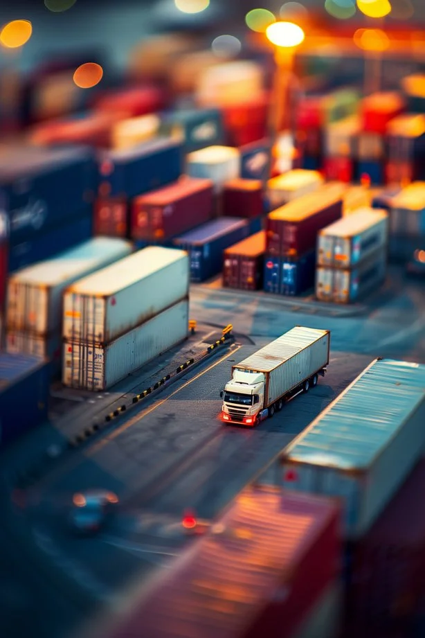 Miniature freight truck