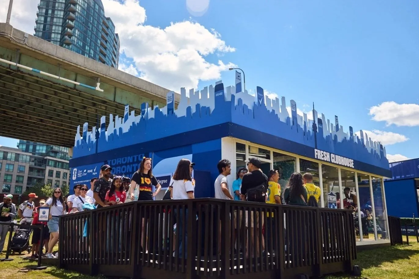 Fresh Clubhouse activation