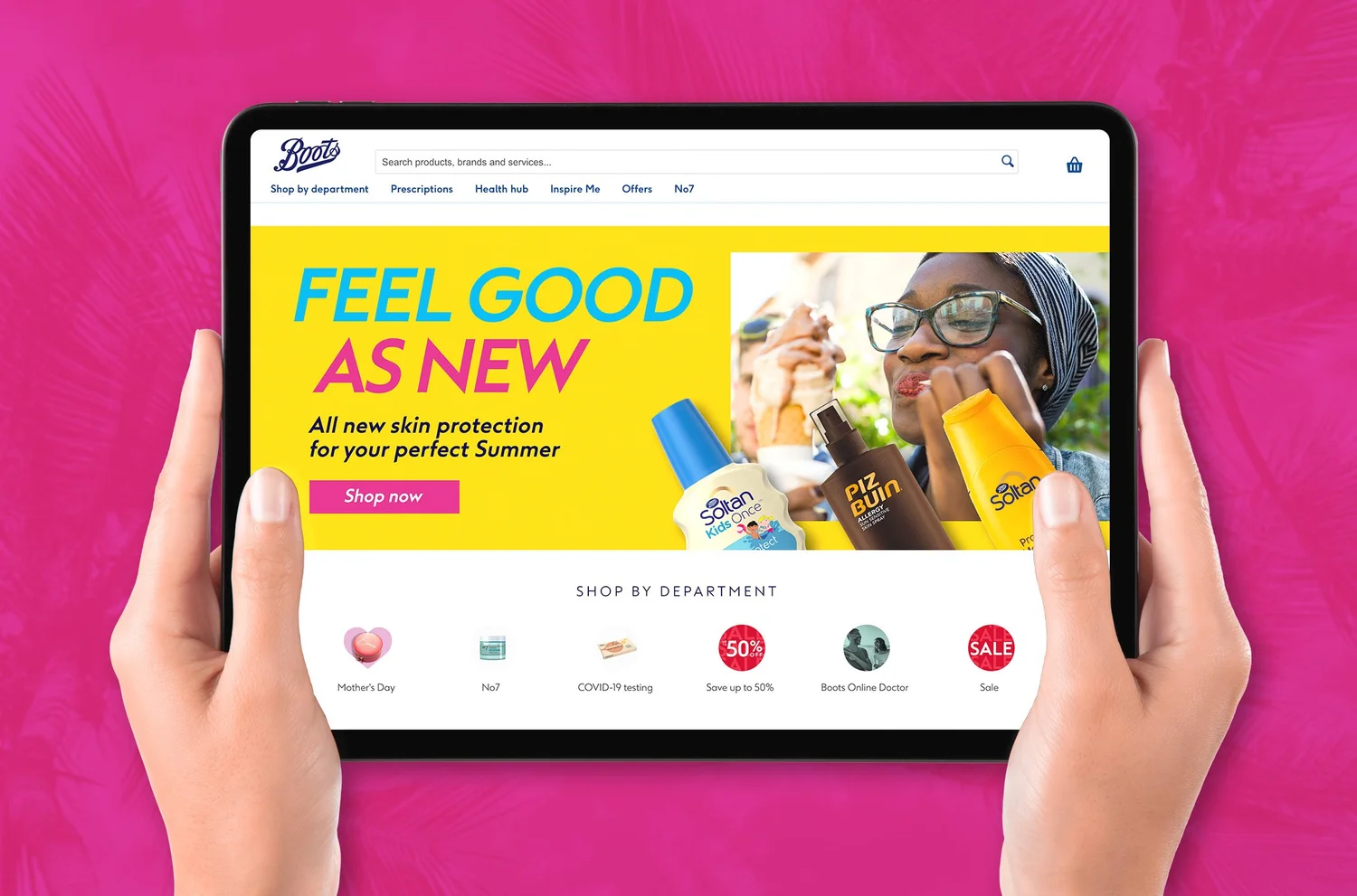 Campaign website design