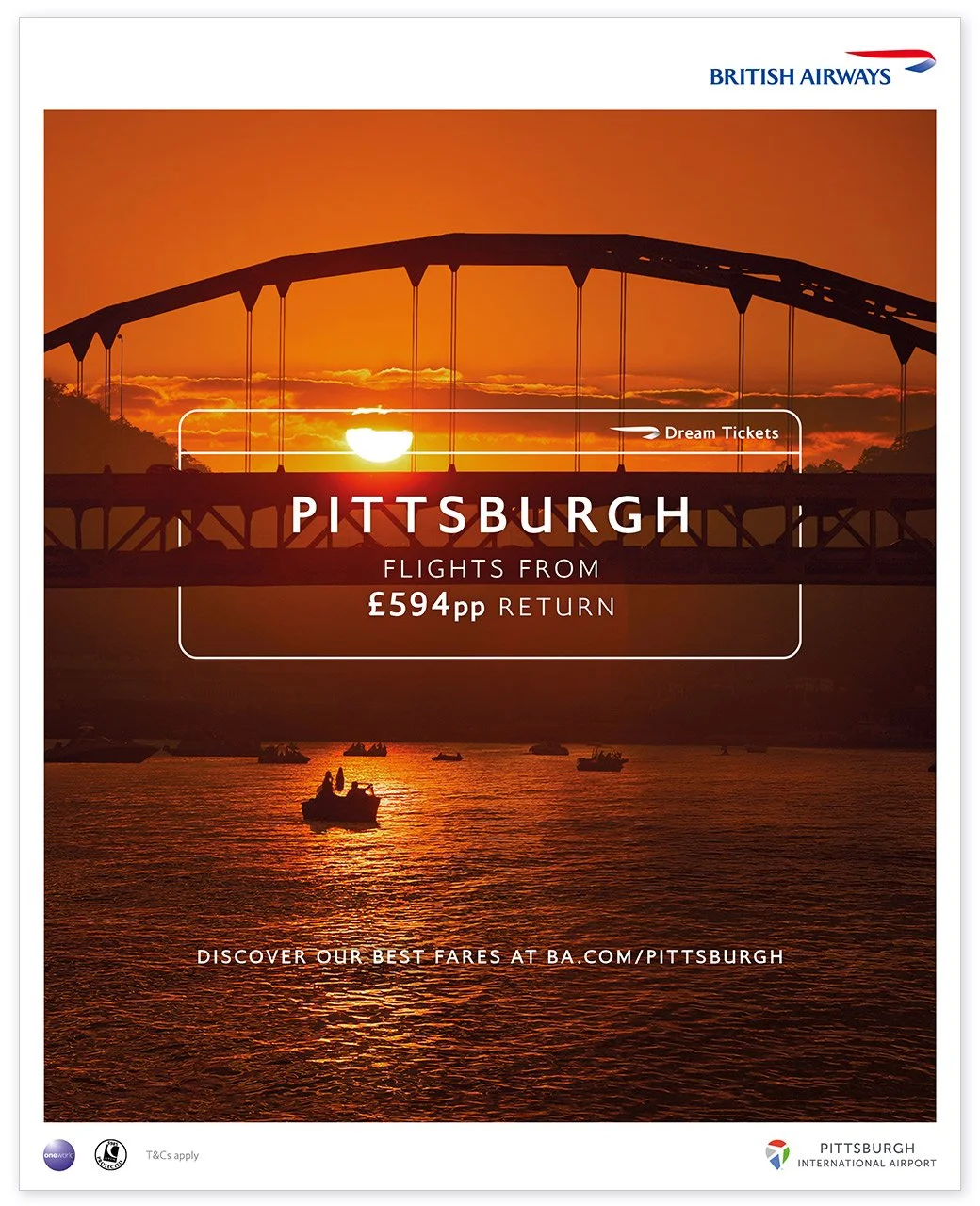 British Airways campaign visual