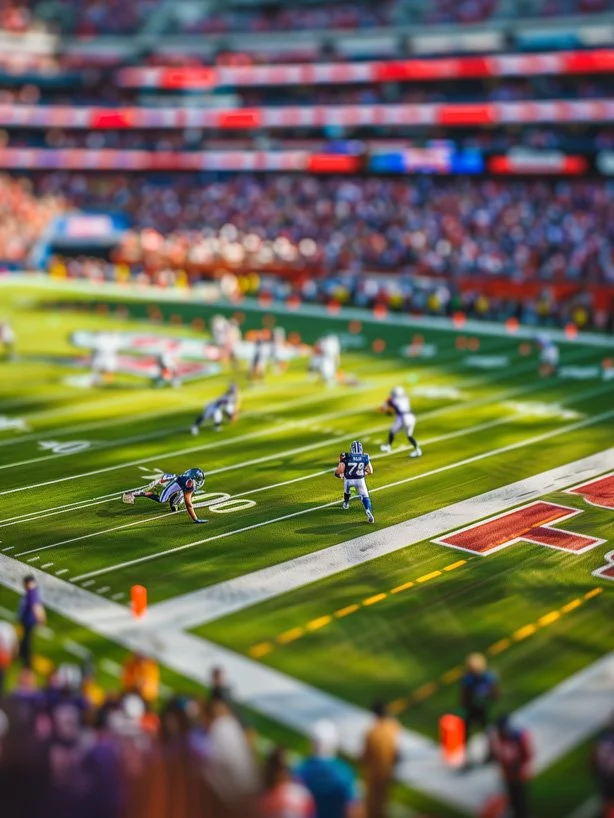 American football NFL game