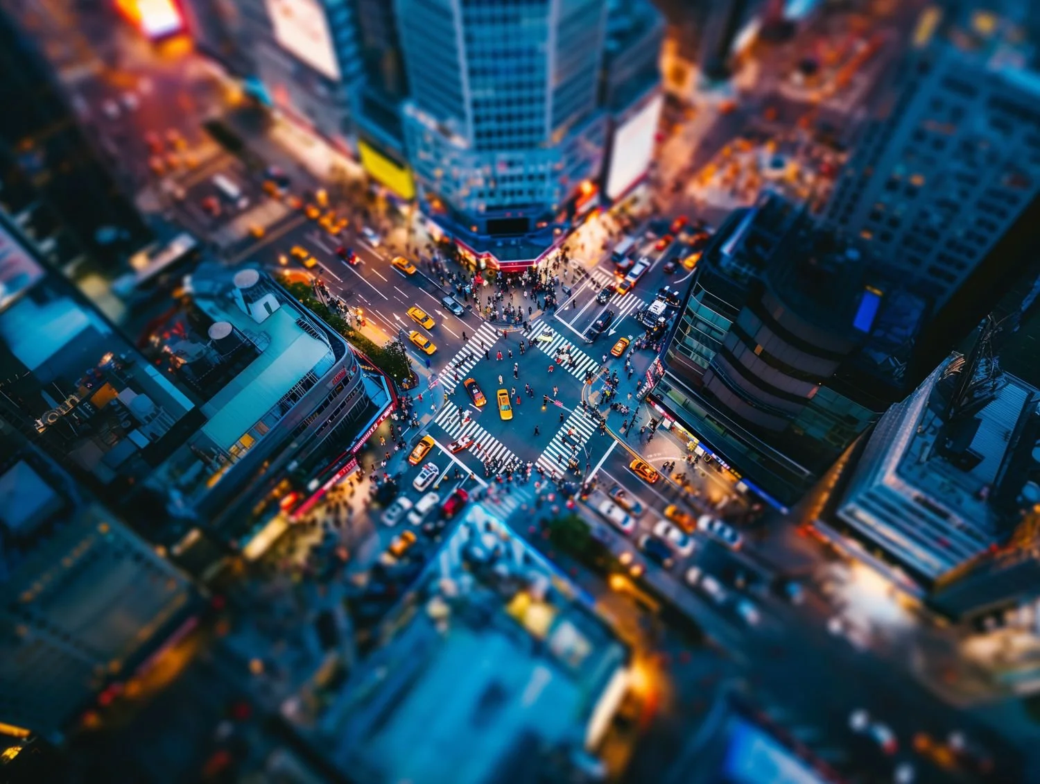 Tilt Shift x AI section divider
