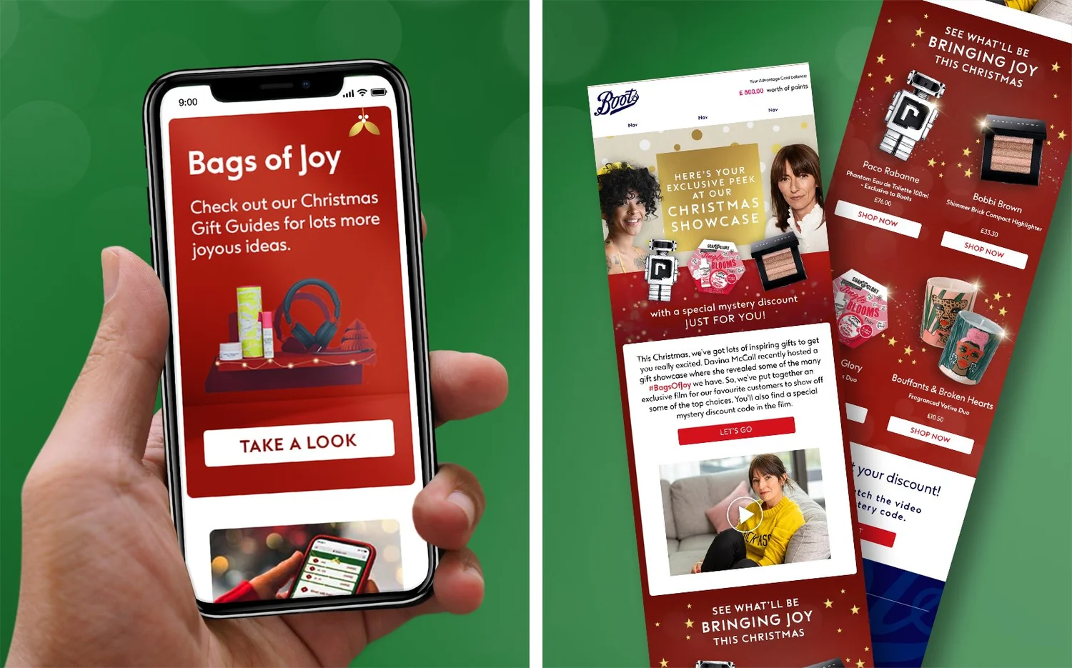 Email designs